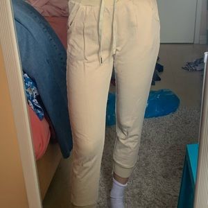 Beige sweats